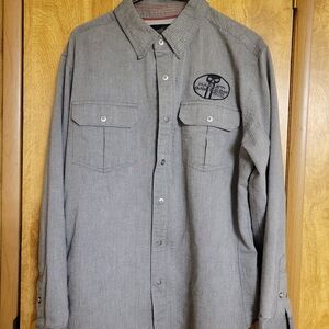 Xl Mens Harley Davidson button-up